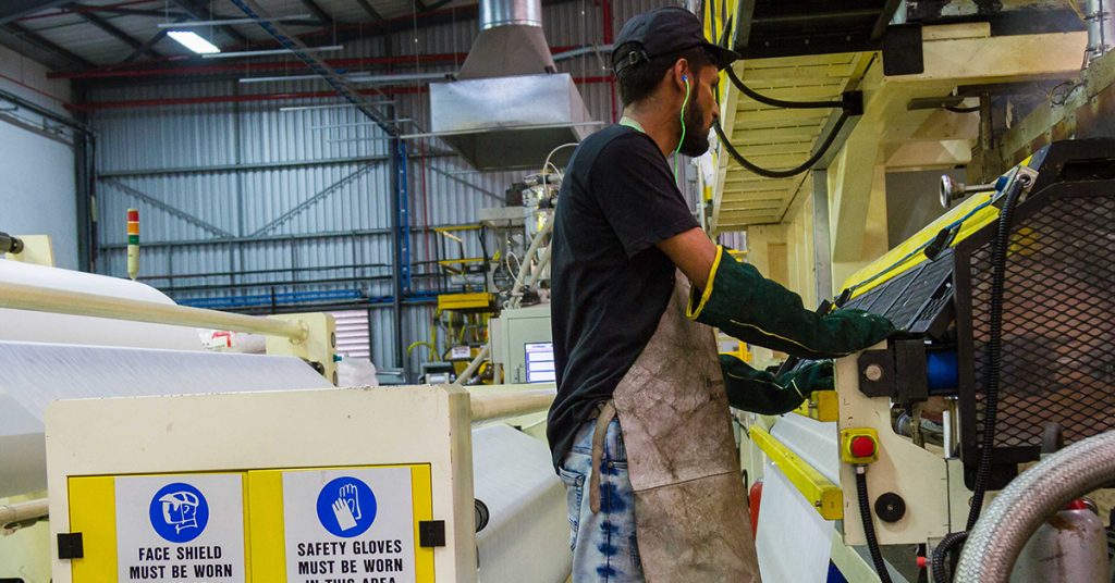 SPUNCHEM’S 60M SQUARE METER SML LAMINATING PLANT